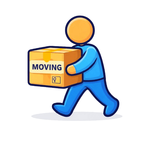 Family Movers character illustration